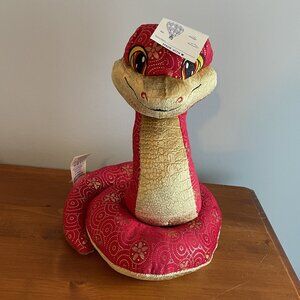 Build-A-Bear Lunar New Year Red and Gold Snake Plush
